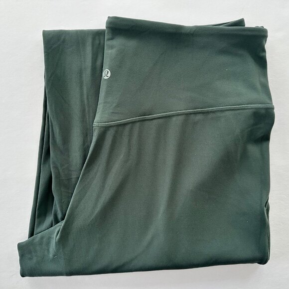 Lululemon Align High-Rise Wide-Leg Pant Size 14 Dark Forest Green $128 Lounge - Picture 5 of 5